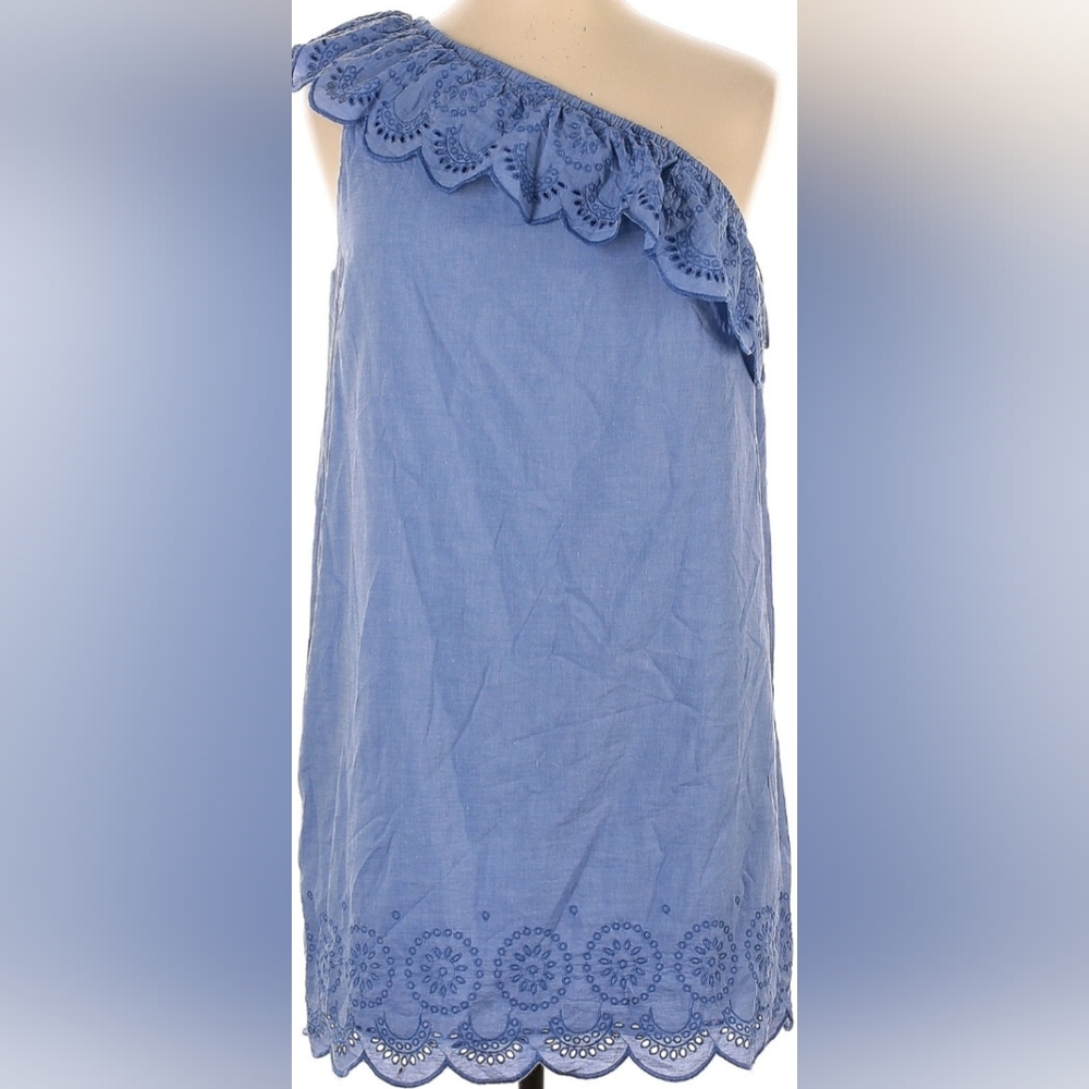Vineyard Vines One Shoulder Eyelet Dress Size XL NWT